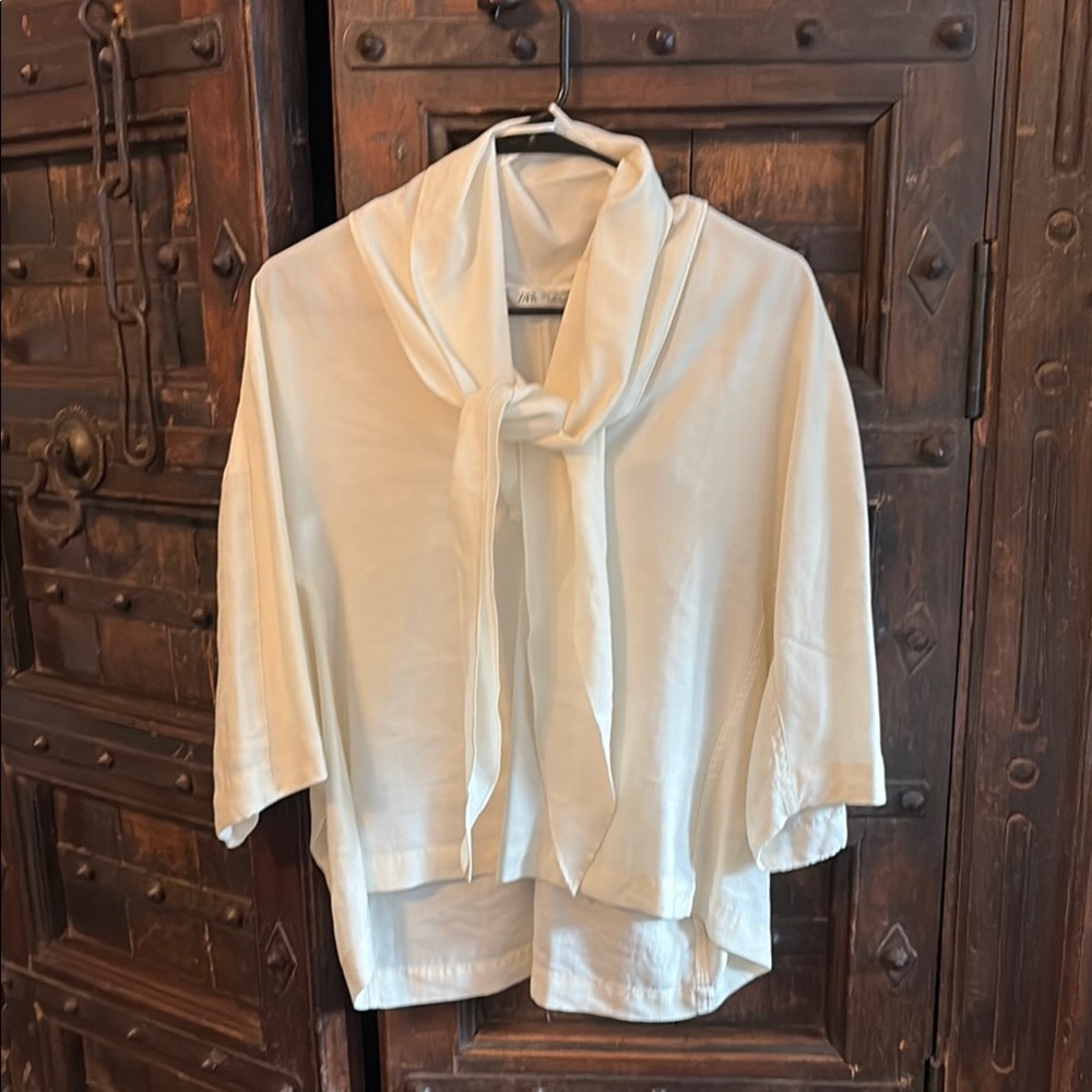 Elegant Cream Women's Top
